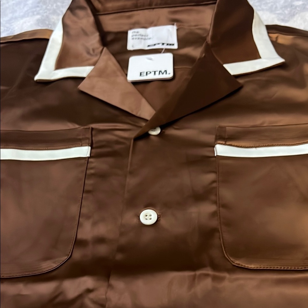 EPTM Men Villa Shirt (Brown) - Picture 8 of 10